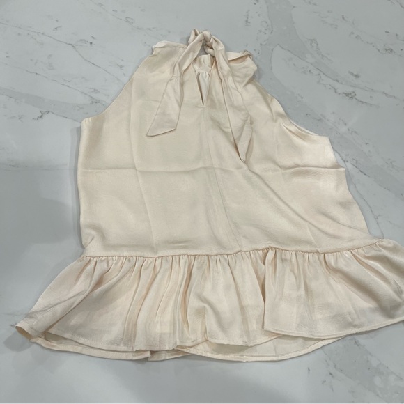 NWT Strut & Bolt for Vici cream halter top with tie - Picture 10 of 16